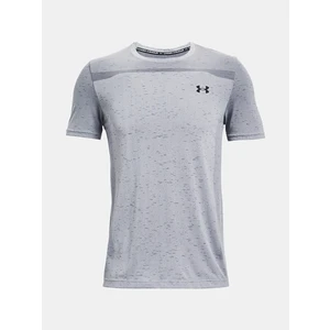 Under Armour Seamless SS Pánské funkční triko 1361131-011 Mod Gray Light Heather S