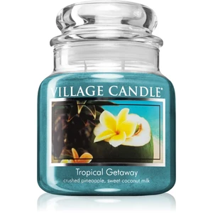 Village Candle Tropical Gateway vonná sviečka (Glass Lid) 390 g