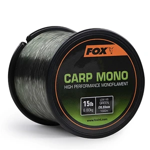 Fox vlasec carp mono zelená - 850 m 0,38 mm 20 lb