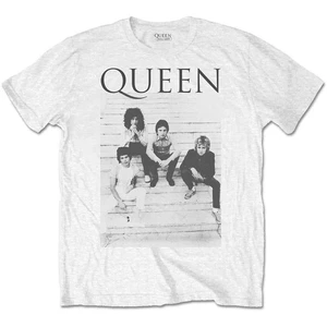 Queen Tricou Unisex Stairs S Alb