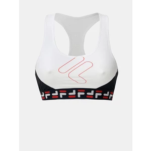 Black-and-white sports bra FILA