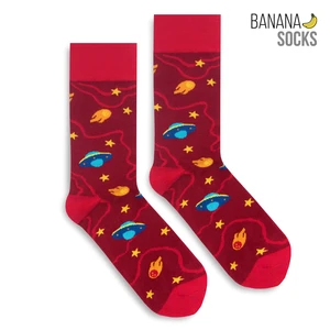 Banán zokni Unisex zokni Classic Ufo