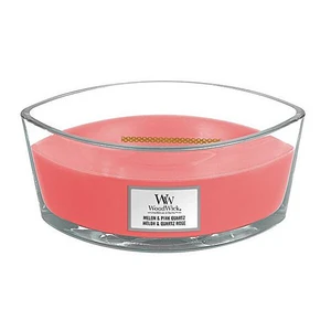 WoodWick Vonná sviečka loď Melon & Pink Quartz 453 g