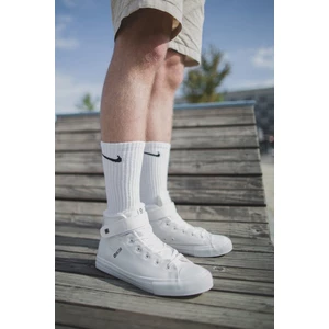 Men's High Sneakers Big Star White Y174024