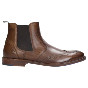 Kotníková obuv s elastickým prvkem WOJAS - 8156-72 Brown