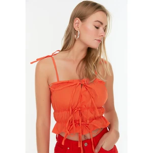 Trendyol Orange Strap Blouse