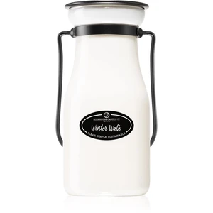 Milkhouse Candle Co. Creamery Winter Walk vonná sviečka Milkbottle 227 g