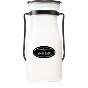 Milkhouse Candle Co. Creamery Winter Walk vonná svíčka Milkbottle 227 g