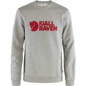 Fjällräven Felpa outdoor Logo Sweater M Grey/Melange XL