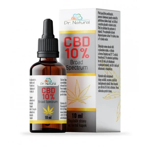 Dr. Natural CBD olej 10% Broad Spectrum 10 ml