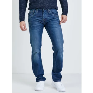 Modré pánské slim fit džíny Pepe Jeans - Pánské