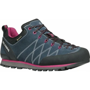 Scarpa Damen Wanderschuhe Crux GTX Woman Blue/Cherry 37