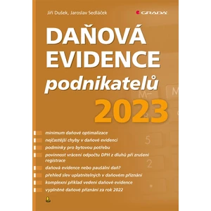 Daňová evidence podnikatelů 2023, Dušek Jiří
