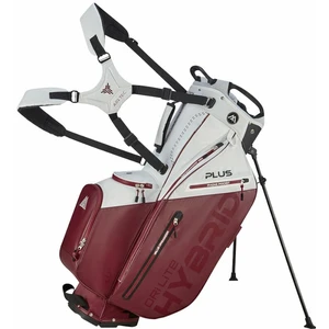 Big Max Dri Lite Hybrid Plus White/Merlot Torba golfowa