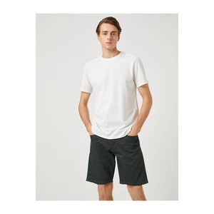 Koton T-Shirt - Ecru - Regular fit