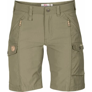 Fjällräven Nikka Shorts Curved W Light Olive 40 Pantalones cortos para exteriores