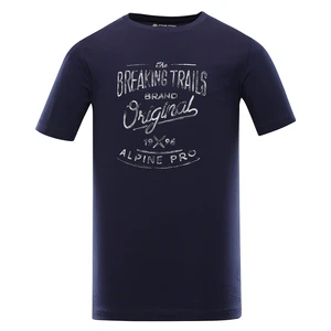 Men's cotton T-shirt ALPINE PRO ZIMIW MOOD INDIGO VARIANT PB