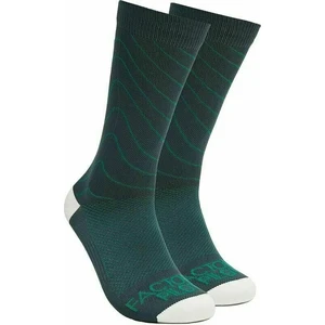 Oakley Factory Pilot MTB Crew Sock Hunter Green S Calcetines de ciclismo