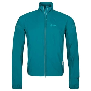 Men's running jacket Kilpi TIRANO-M turquoise