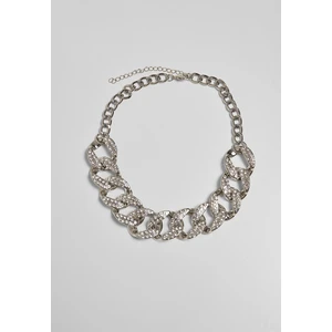 Statement necklace - silver color