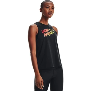 Under Armour Live 80s Graphic Muscle Tank Dámské tílko 1369415-001 Black XS