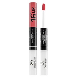 Dermacol 16H Lip Colour dlhotrvajúca dvojfázová farba a lesk na pery odtieň 06 4.8 g