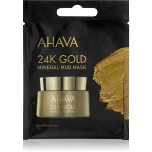 Ahava Mineral Mud 24K Gold minerální bahenní maska s 24karátovým zlatem 6 ml