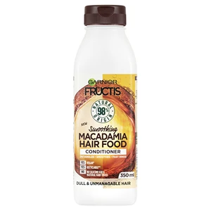 Garnier Uhlazující kondicionér pro nepoddajné vlasy Fructis Hair Food (Macadamia Smoothing Conditioner) 350 ml