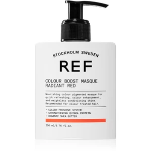 REF Colour Boost Masque jemná vyživujúca maska bez permanentných farebných pigmentov RADIANT RED 200 ml