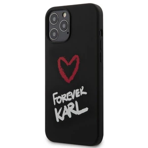 Tok Karl Lagerfeld  Forever szilikon  iPhone 12 Pro Max, black