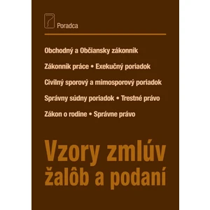 Vzory zmlúv, žalôb a podaní + CD