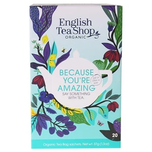 English Tea Shop MIX protože jste úžasní, BIO 20 sáčků