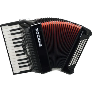 Hohner Bravo II 60 Nero Fisarmonica a tasti