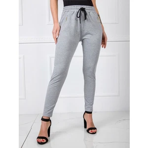 Gray sweatpants for women