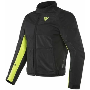 Dainese Sauris 2 D-Dry Black/Black/Fluo Yellow 52 Textiljacke