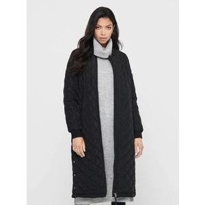 Black Quilted Coat ONLY Jessica - Women