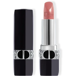 DIOR Rouge Dior dlhotrvajúci rúž plniteľná odtieň 100 Nude Look Satin 3,5 g