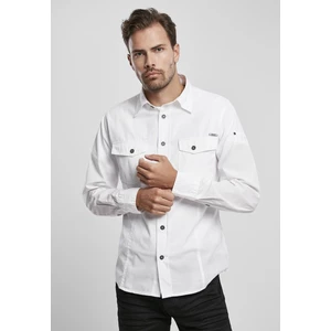 Slim Worker Shirt White