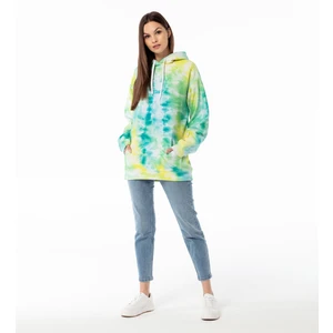 Mr. GUGU & Miss GO Woman's Tie Dye Hoodie OVS-FM 2433