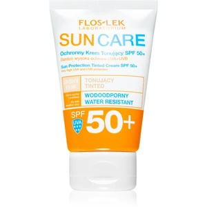 FlosLek Laboratorium Sun Care tónovací krém pro suchou až citlivou pleť SPF 50+ 50 ml