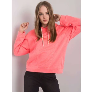 Fluo pink hoodie from Emy