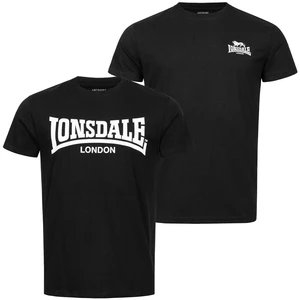 Férfi pólók Lonsdale 116067-Black