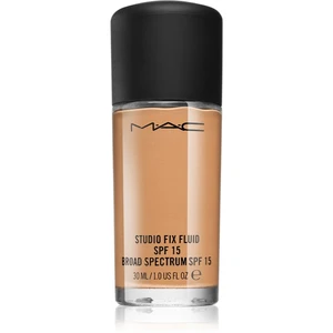 MAC Studio Fix Fluid Foundation SPF15 NC45 podkład o przedłużonej trwałości z ujednolicającą i rozjaśniającą skórę formułą 30 ml