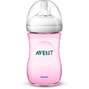 Philips AVENT Láhev Natural 260 ml, růžová