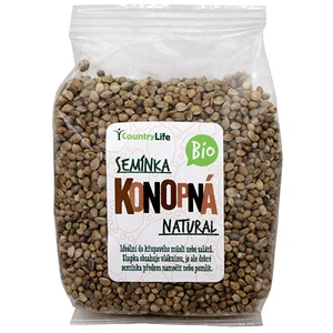 Country Life Bio Konopné semínko neloupané 250 g