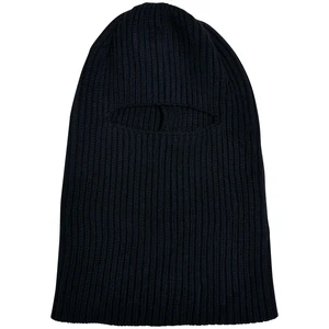 Knitted navy balaclava