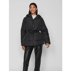 Women's Black Winter Quilted Jacket VILA Vileana - Women