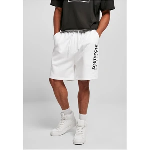 Southpole Basic Sweat Shorts White