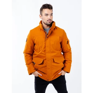 Men's winter parka GLANO - orange