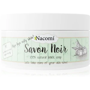 Nacomi Bye-Bye oily skin! černé mýdlo na obličej a tělo 120 g